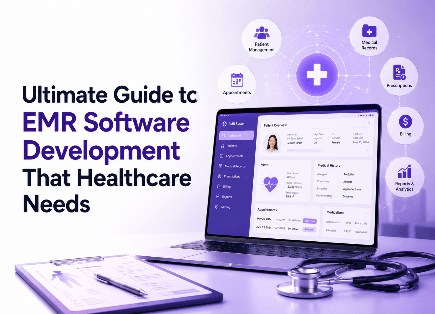 Ultimate Guide to EMR Software Development That Healthcare Needs